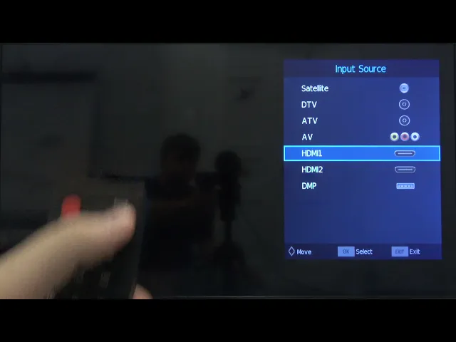 Video thumbnail for HiSense LED TV (H40BE5000) - Change Input Source