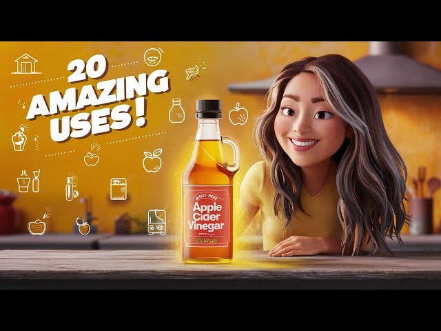 Video thumbnail for Apple Cider Vinegar: 20 Benefits You Didn’t Know About