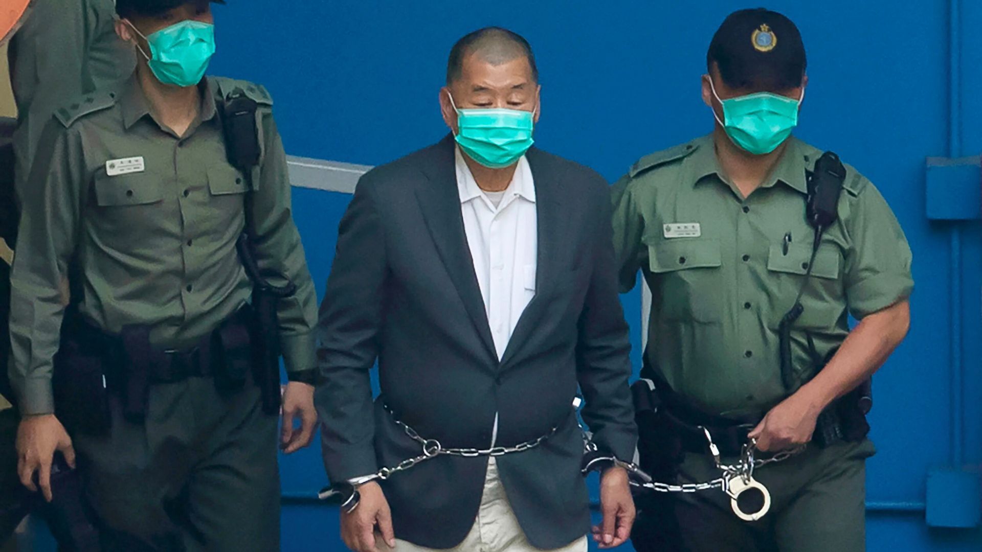 Video thumbnail for Hong Kong media mogul Jimmy Lai sentenced to 20 years in prison