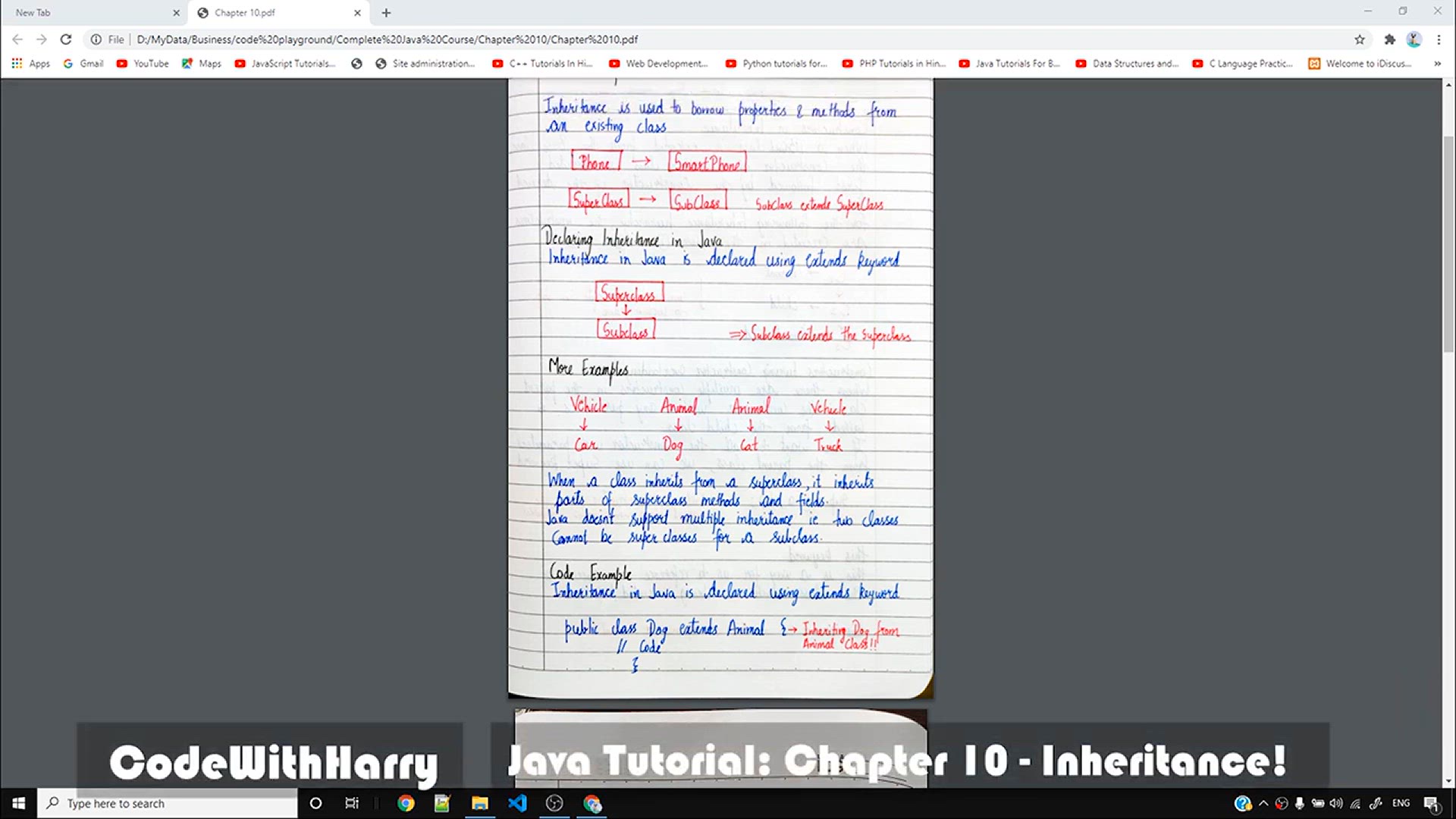 'Video thumbnail for Constructors in Inheritance in Java'