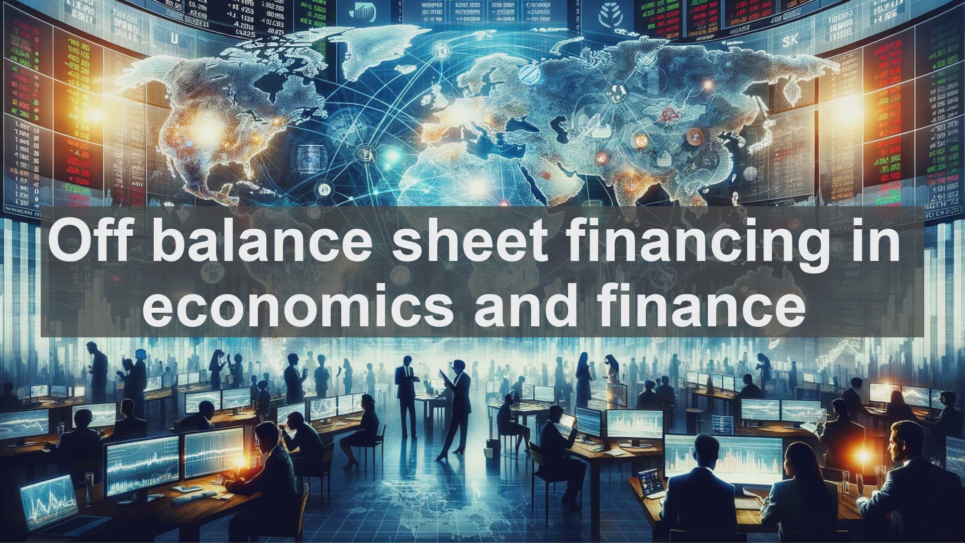 'Video thumbnail for Off balance sheet financing in economics and finance'