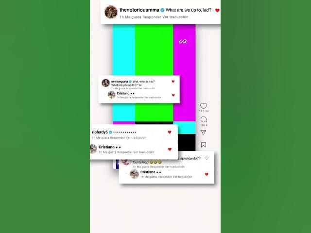 Video thumbnail for DescriptionIt's ready! Cristiano REVEALS his new project to the entire world! 🔥