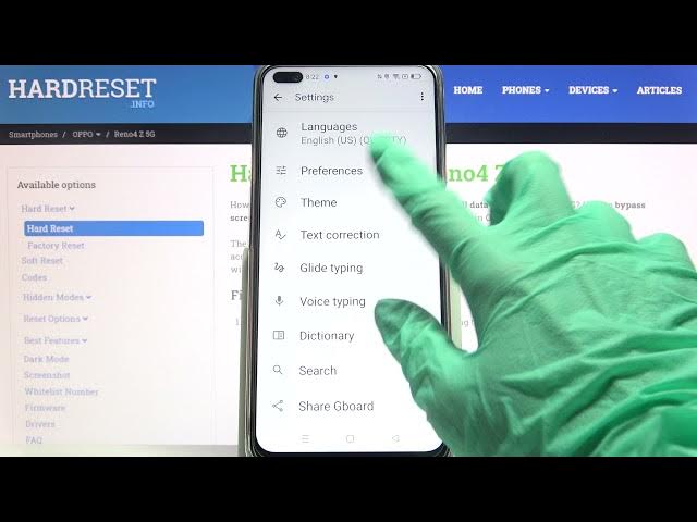 Video thumbnail for How to Activate Auto Correction on OPPO Reno4 Z– Enable/Disable Text Correction
