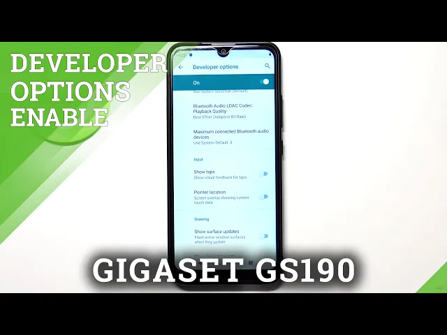 Video thumbnail for GIGASET GS190 and Phone Settings – Enter Developer Options