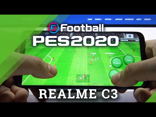 Video thumbnail for Pro Evolution Soccer Game Test on Realme C3 – PES Mobile Short Gameplay | Performance Checkup