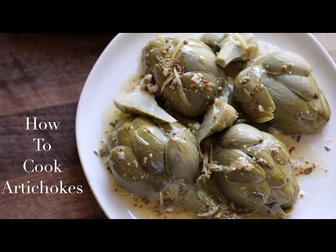Video thumbnail for Growing and Cooking Artichokes