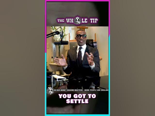 Video thumbnail for YOU GOT TO SETTLE Kevin Samuels #shorts #short #shortvideo