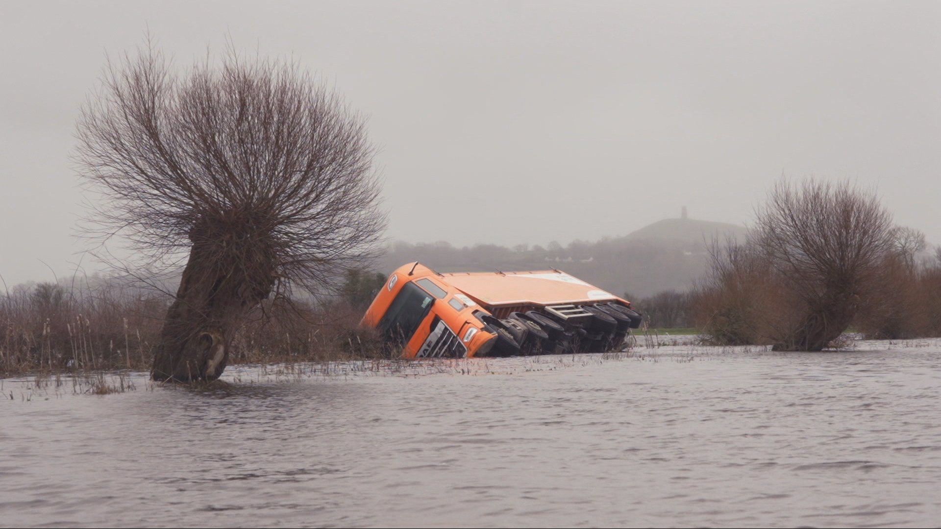 Video thumbnail for Relentless UK floods after record January rainfall leave farmers, rural communities abandoned