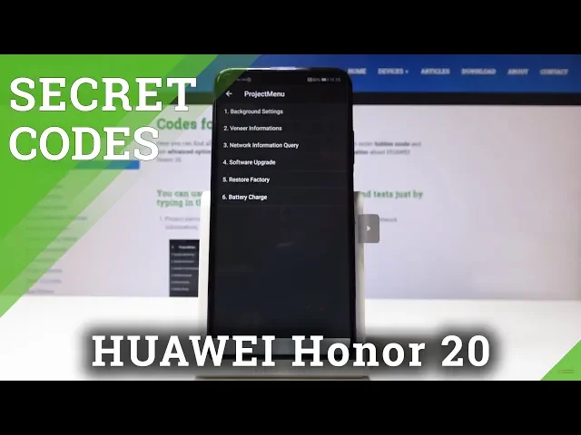Video thumbnail for Secret Codes Honor 20 - Hidden Mode / Secret Info