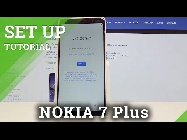 Video thumbnail for How to Activate NOKIA 7 Plus - Set Up Process