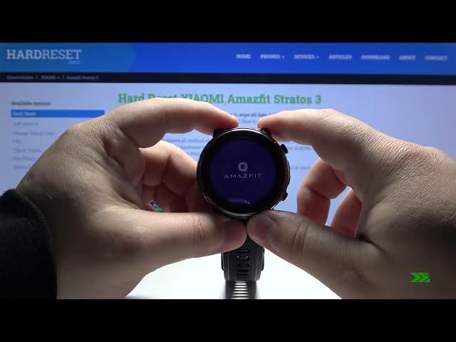 Video thumbnail for How to Factory Reset XIAOMI Amazfit Stratos 3 – Delete All Personal Data & Customized Settings