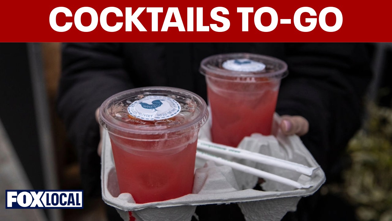 Video thumbnail for New Jersey permanently legalizes cocktails to-go