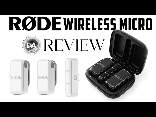 'Video thumbnail for RODE Wireless Micro | Compact Wireless Microphone System Review'
