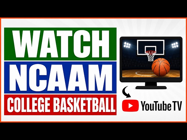 Video thumbnail for How To Watch NCAAM College Basketball On YouTube TV? [in 2026]