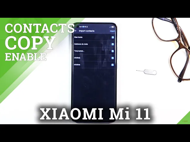 Video thumbnail for How to Copy Contacts in XIAOMI Mi 11 – Transfer Phone Numbers from SIM to Phone Storage