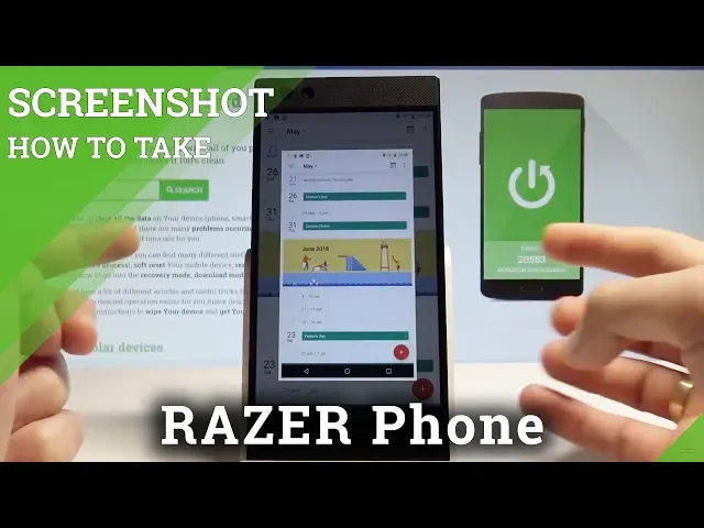 Video thumbnail for How to Take Screenshot in RAZER Phone - Capture Screen Methods |HardReset.Info