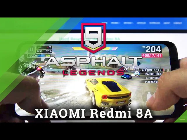 Video thumbnail for Asphalt 9 Game TestXiaomi Redmi 8A – Racing Game Performance Checkup