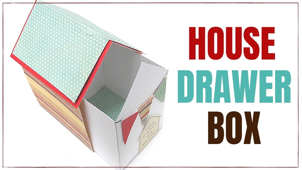 Video thumbnail for DIY Paper House Drawer Box