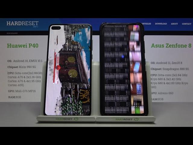 Video thumbnail for Battle Between Huawei P40 and Asus Zenfone 8 – AnTuTu Benchmark Comparison