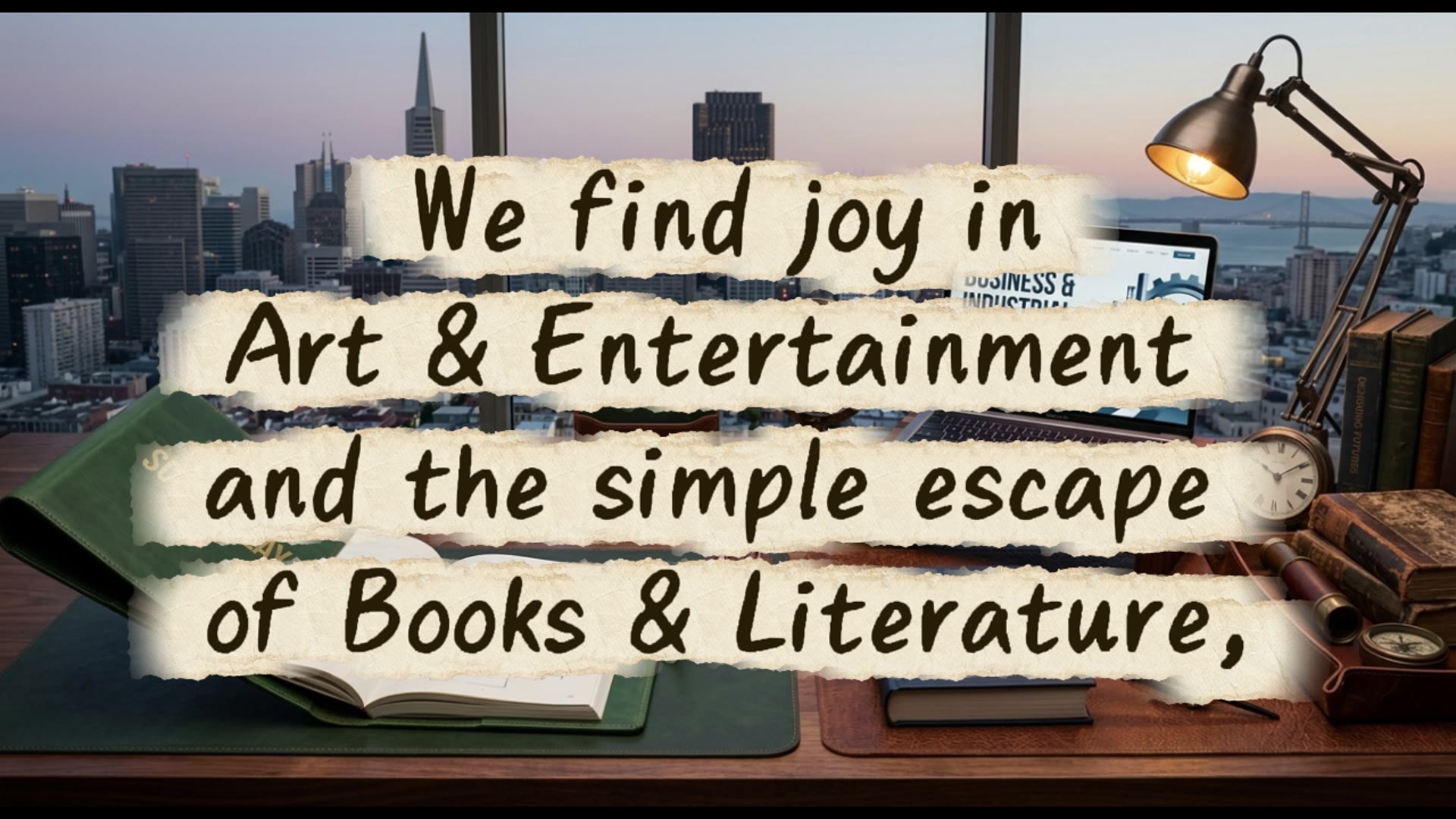 Video thumbnail for Life in 2026 is a vivid, fast-moving mix of passions and everyday essentials. We find joy in Art & Entertainment and the simple escape of Books & Literature, while our daily rhythms rely heavily on the freedom