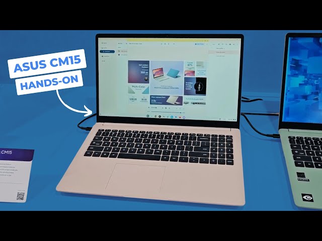 Video thumbnail for ASUS Chromebook CM15 Hands-On At CES 2026