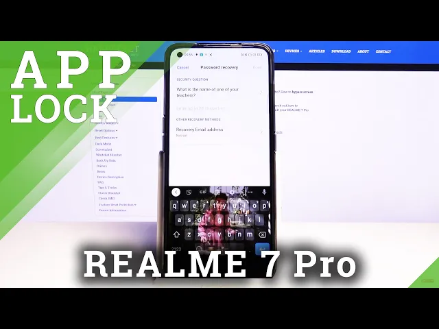 Video thumbnail for How to Lock Apps with Password in REALME 7 Pro – Set Up App Lock