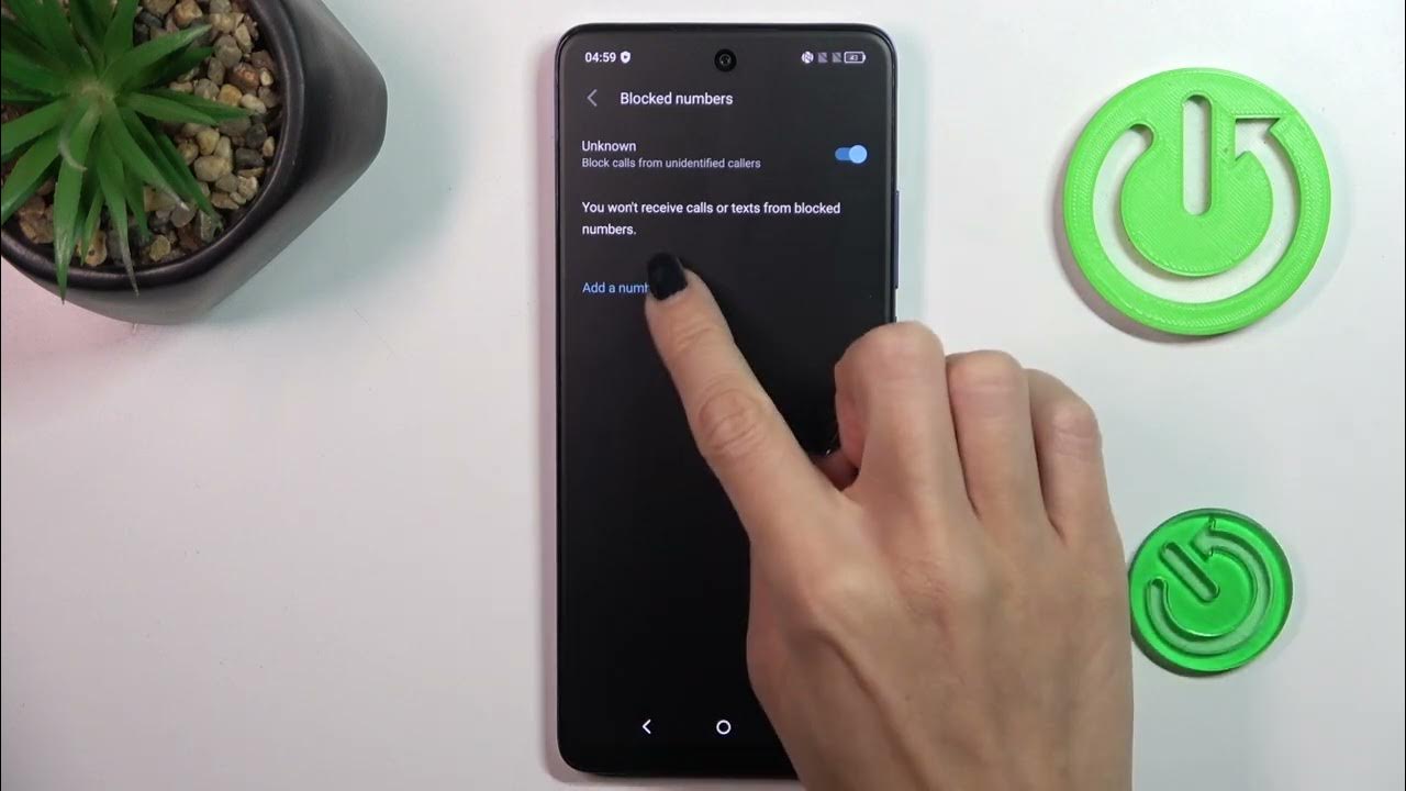 Video thumbnail for How to Block Number on TCL 40