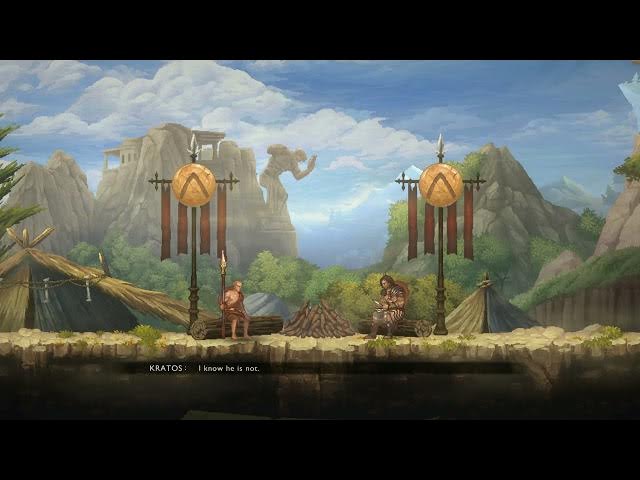 Video thumbnail for God of War Sons of Sparta - Higher Ground: Talk with The Krypteia at Camp "What Troubles You Boy?"