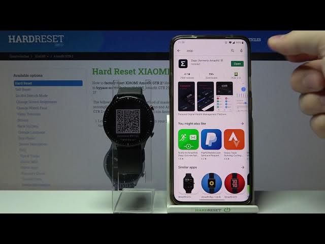 Video thumbnail for How to Pair XIAOMI Amazfit GTR 2 with Smartphone – Bluetooth Connection