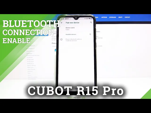Video thumbnail for Pair Devices – CUBOT R15 Pro and Bluetooth Connection