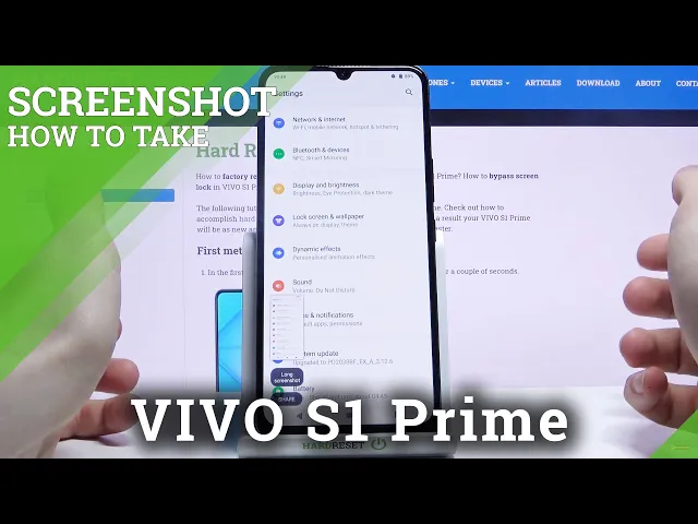 Video thumbnail for How to Take Screenshot on VIVO S1 Prime – Capture Screen