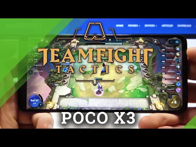 Video thumbnail for TFT Mobile on POCO X3 – Gameplay