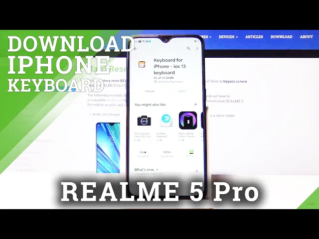 Video thumbnail for How to Download iPhone Emoji Keyboard on REALME 5 Pro – Apple Emoji
