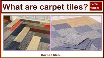'Video thumbnail for What are carpet tiles?'