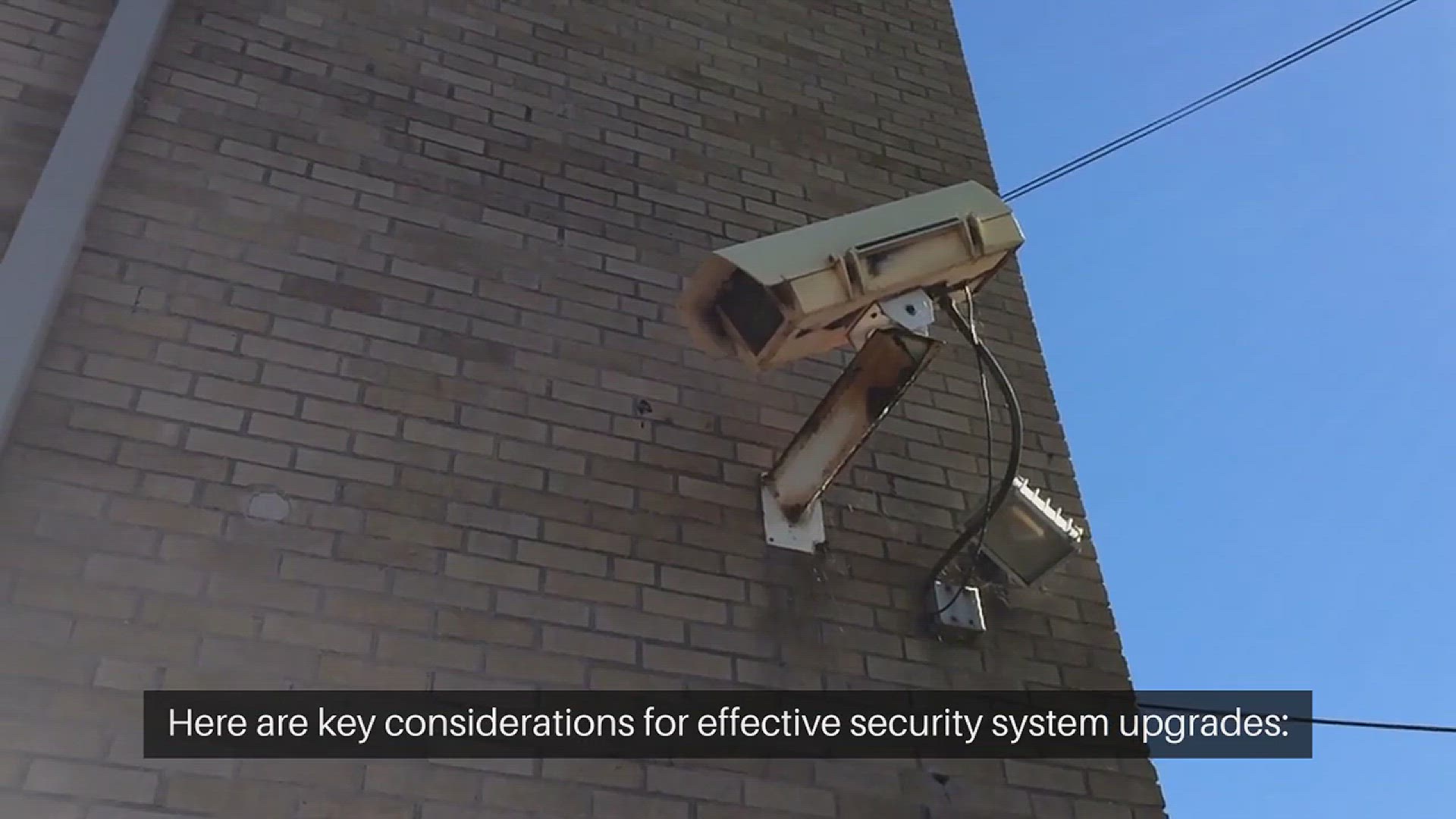 Video thumbnail for Security System Upgrades