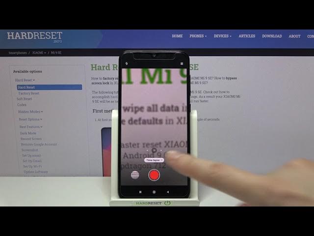 Video thumbnail for How to Record Timelapse in XIAOMI Mi 9 SE – Recording Options