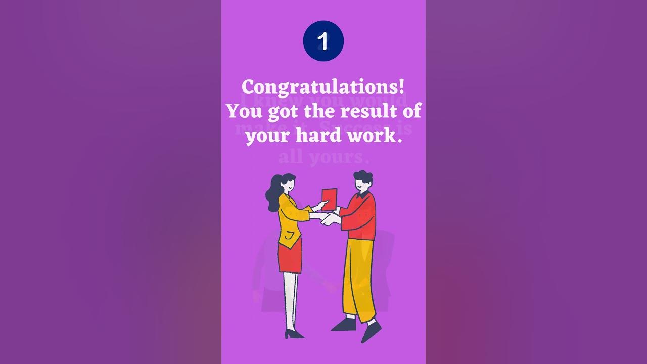 'Video thumbnail for 5 Examples of How to Appreciate Someone’s Success or Achievement'