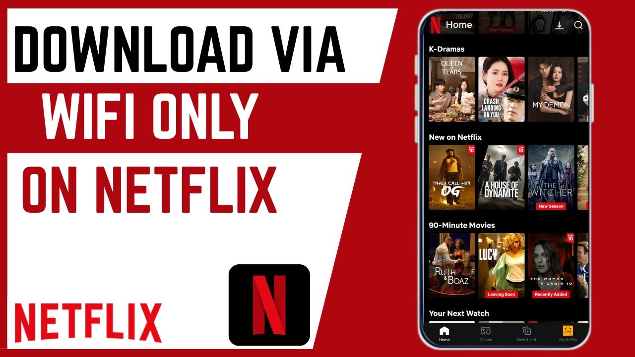 Video thumbnail for How To Set Automatic Smart Downloads Via WiFi Only On Netflix