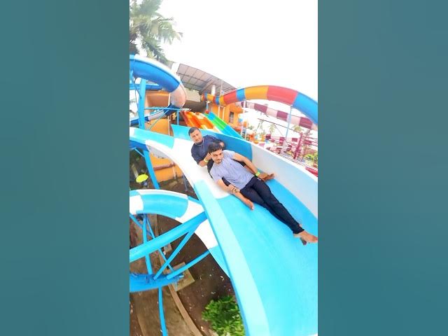 Video thumbnail for Body Slide at Visava Water Park, Resort - Virar Mumbai #waterslide #short