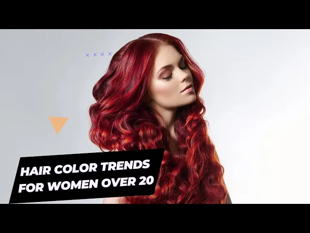 'Video thumbnail for Hair Color Trends for Women Over 20: Embrace the Latest Styles'