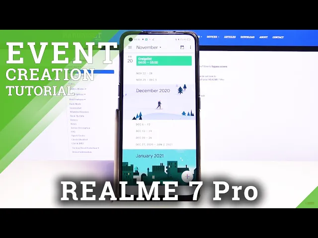 Video thumbnail for How to Add Event to Calendar in REALME 7 Pro – Find Notification Options