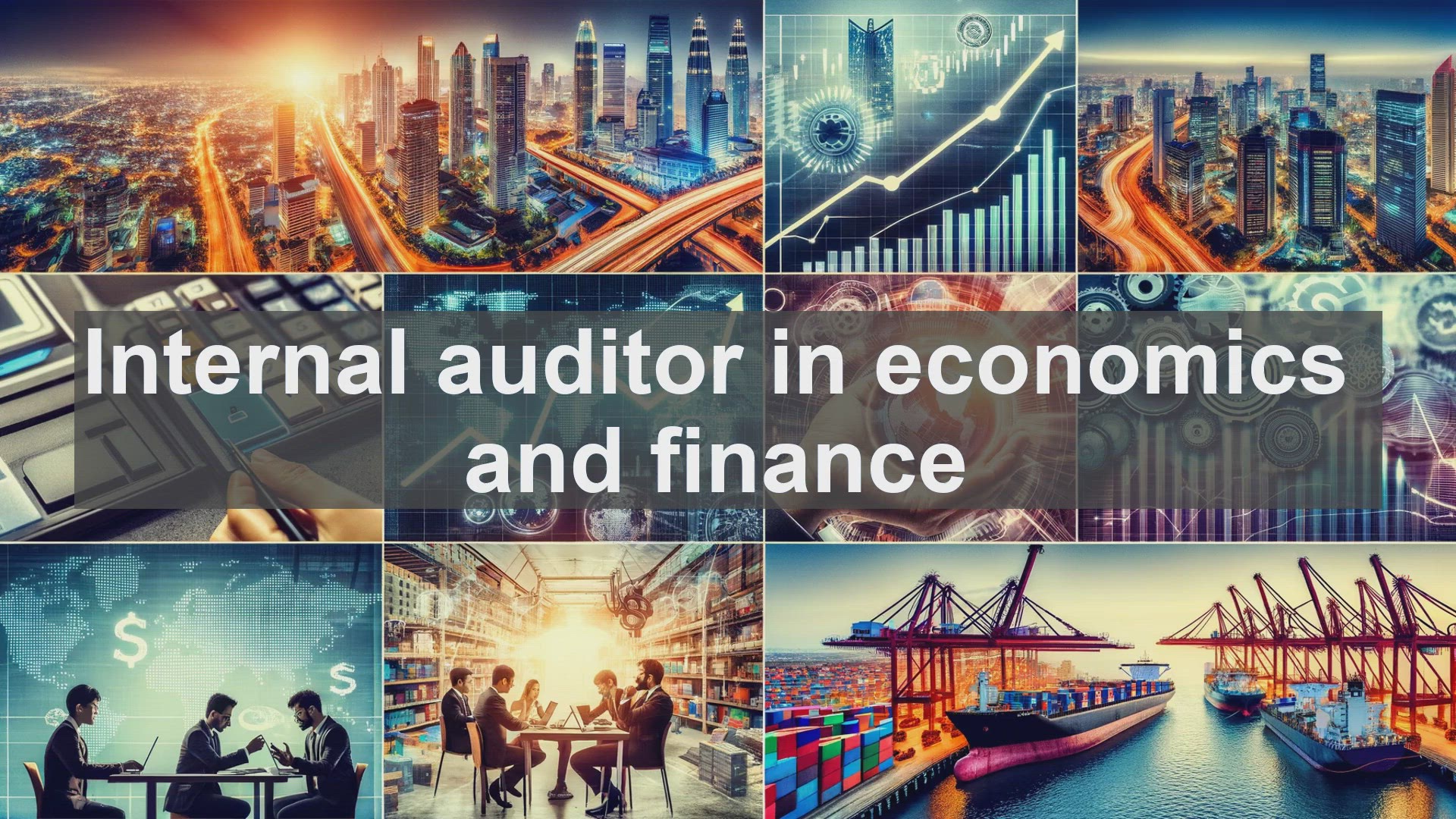 'Video thumbnail for Internal auditor in economics and finance'