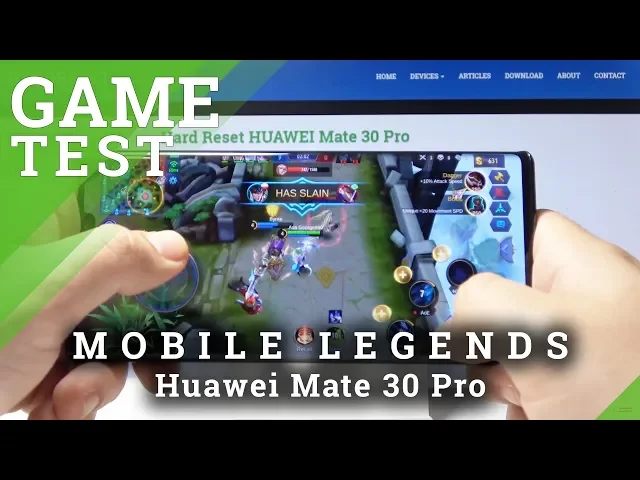 Video thumbnail for Mobile Legends Gameplay on HUAWEI Mate 30 PRO