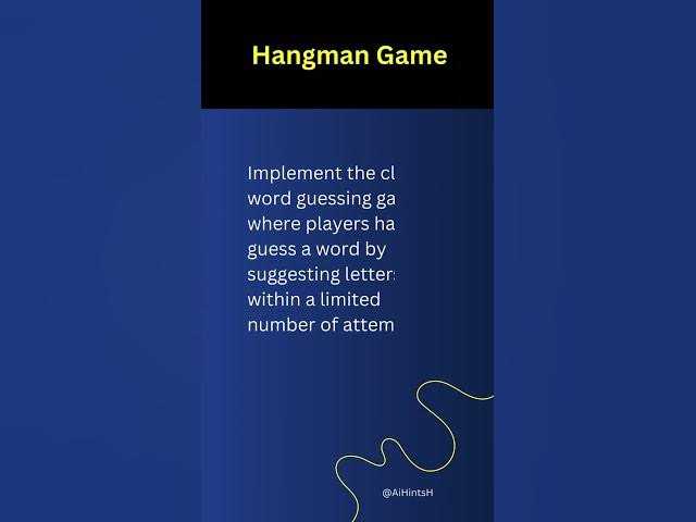 Video thumbnail for 10 Python Projects for Beginners # #python #programming #coding #shorts