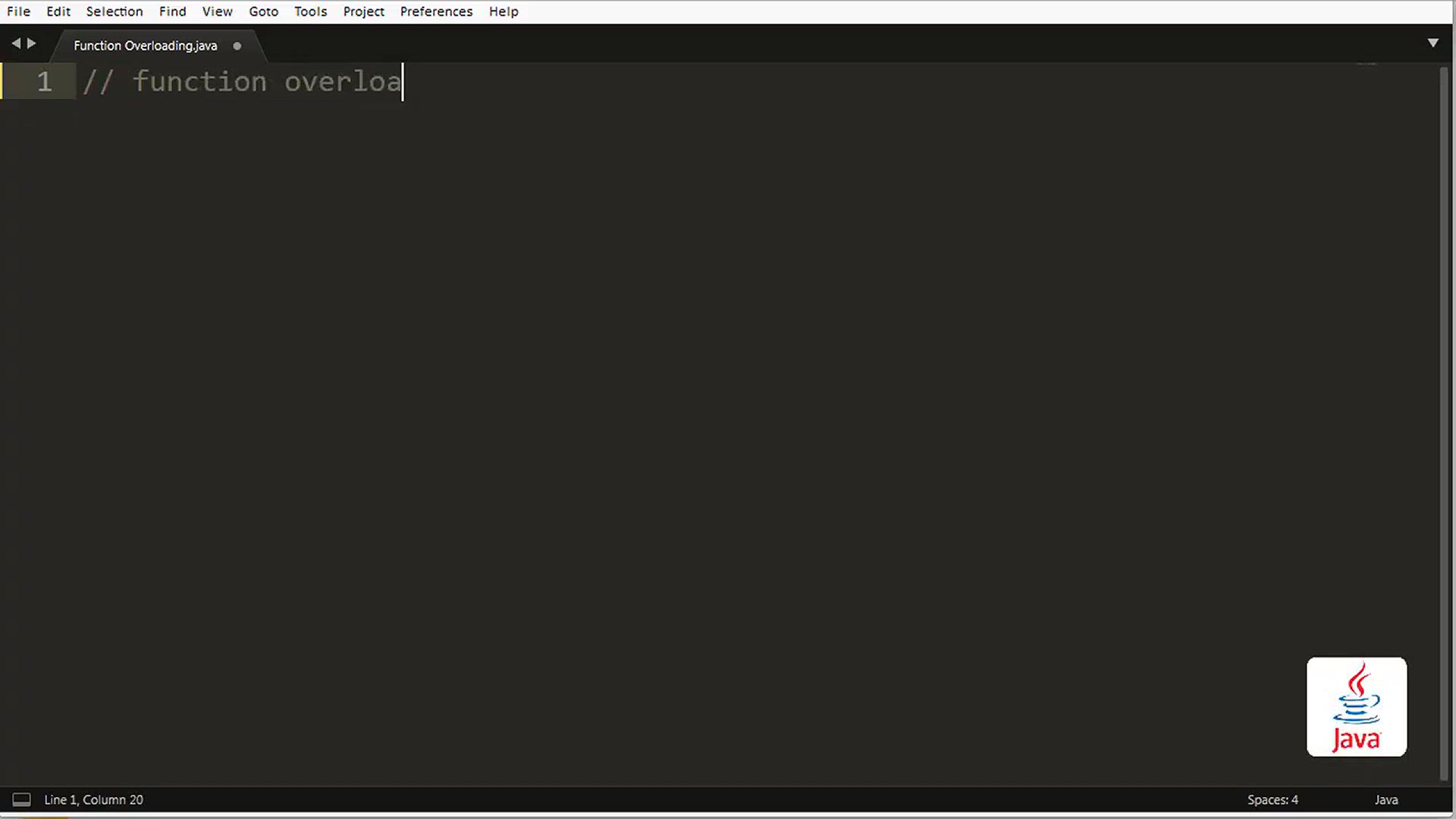 'Video thumbnail for Function Overloading in 4 Different Programming Languages !'