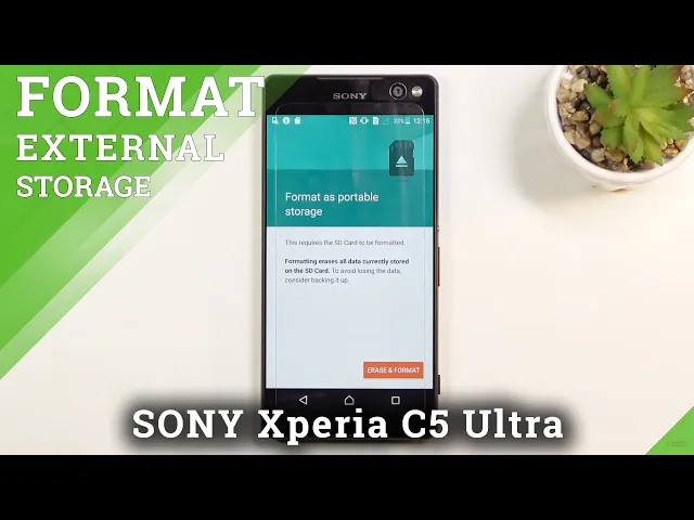Video thumbnail for How to Format SD Card in SONY Xperia C5 Ultra – Clean External Memory
