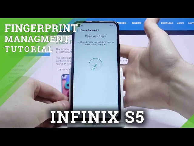 Video thumbnail for How to Add Fingerprint to INFINIX S5 – Set Up Fingerprint Unlock