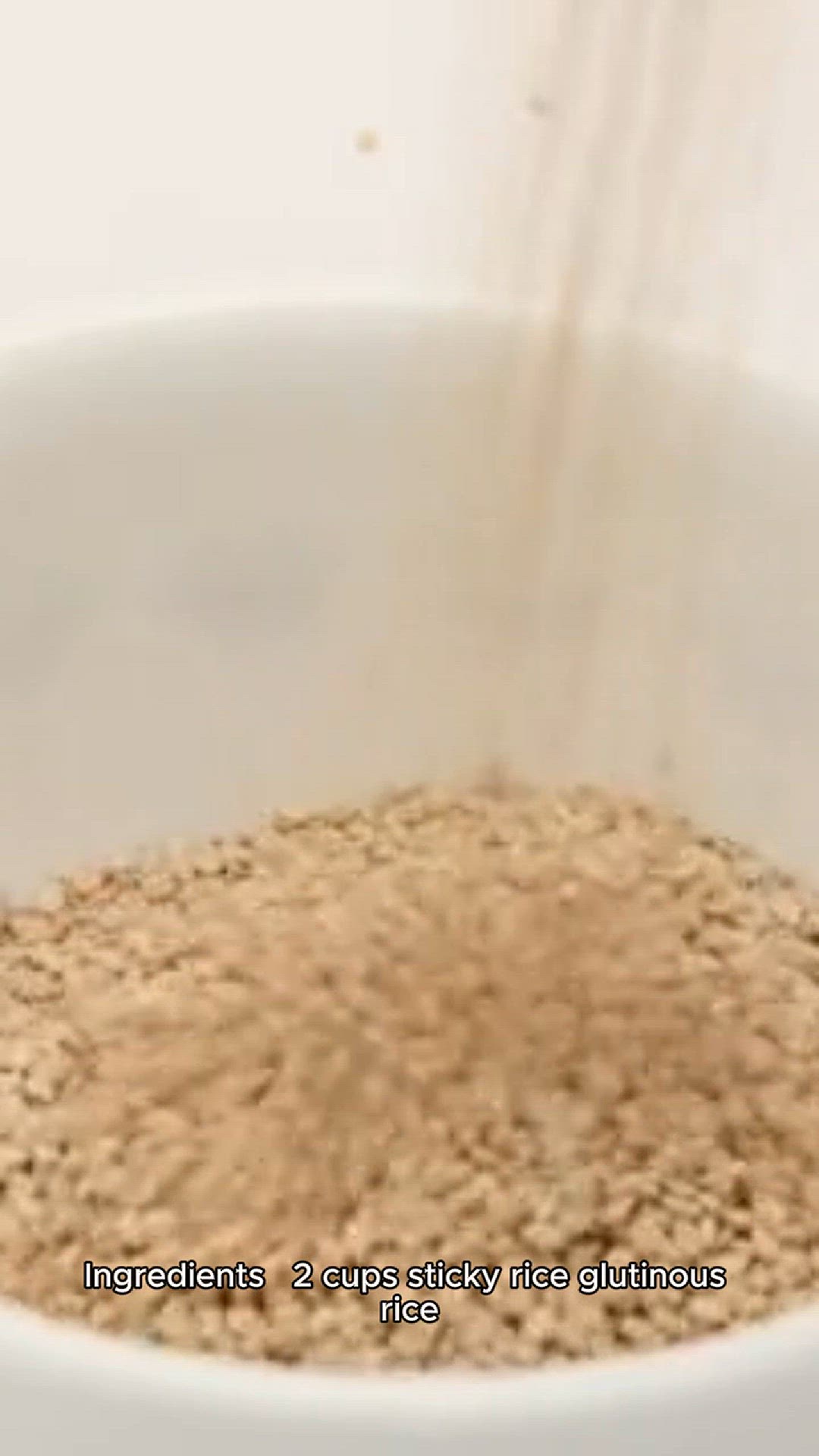 Video thumbnail for Sticky rice recipe