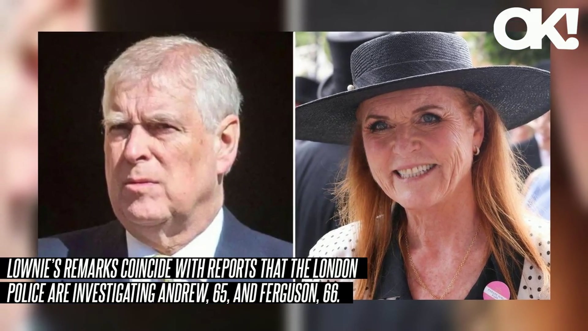 'Video thumbnail for Prince Andrew and Ex-Wife Sarah Ferguson Could Be Forced to Leave U.K. After Losing Titles: 'He's Toast''