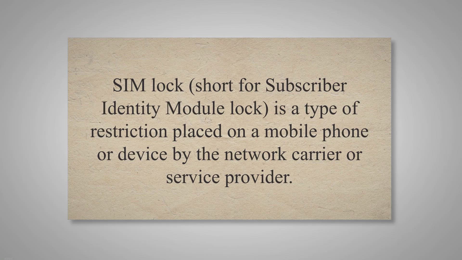 Video thumbnail for What is SIMLOCK? | RouterUnlock.com